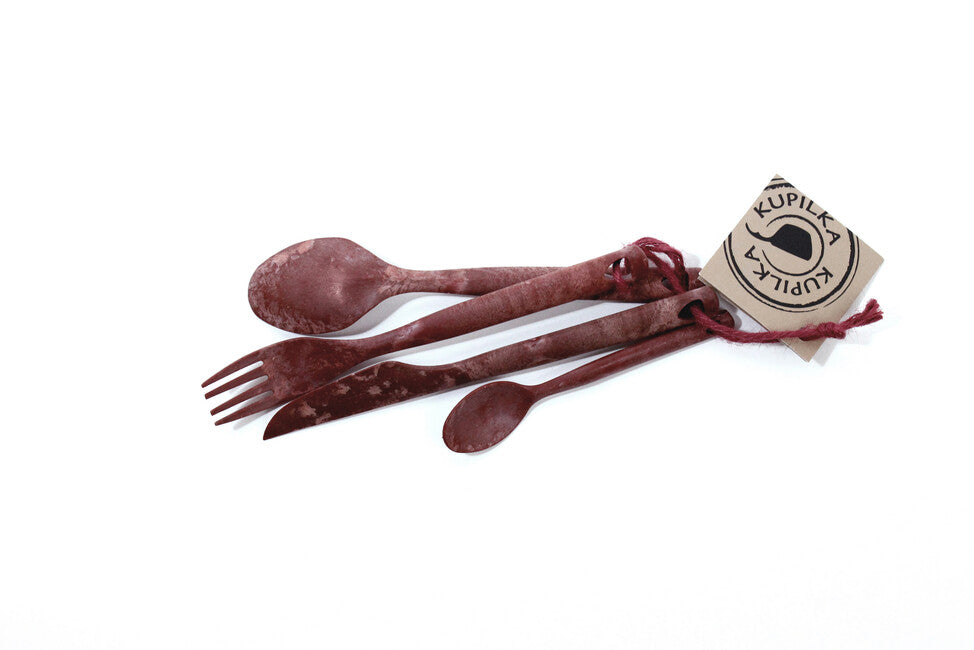 Kupilka CUTLERY kamping pribor, crveni