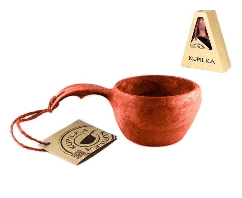 Kupilka 12 Junior Cup dječja čaša s pakiranjem, crvena
