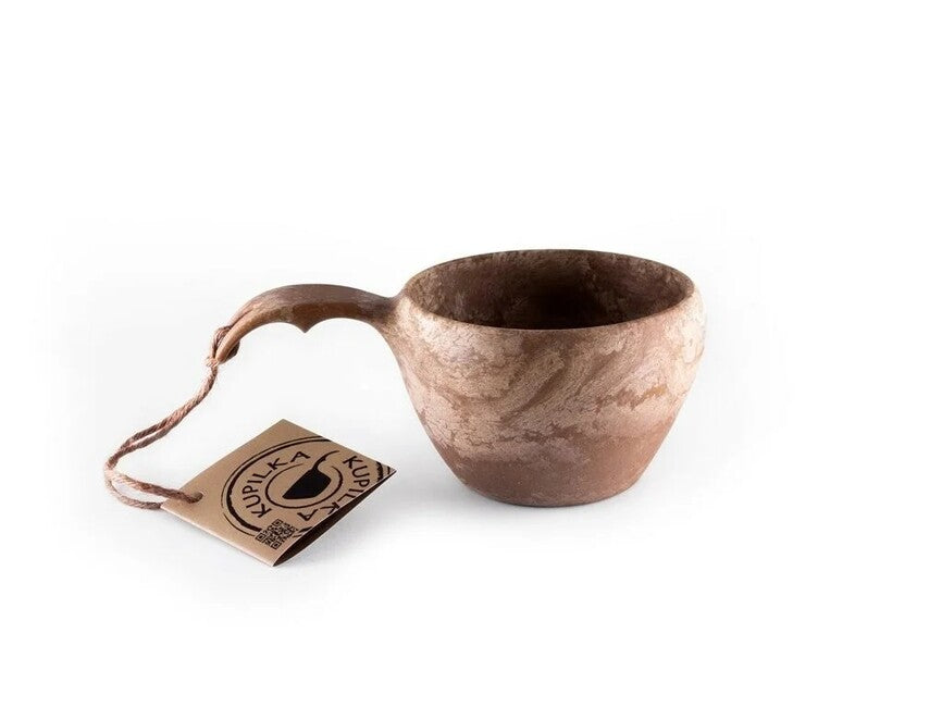 Kupilka set pribora sa šalicom 370 ml, smeđ