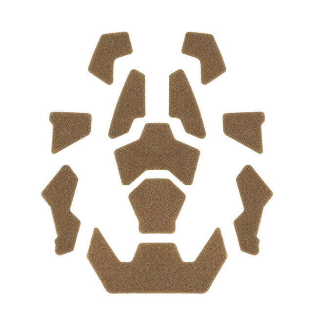Leguon Patch set čičaka za kacigu, Coyote