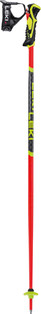 LEKI WCR Lite SL 3D skijaški štapovi, jasna crvena-crna-neonsko žuta