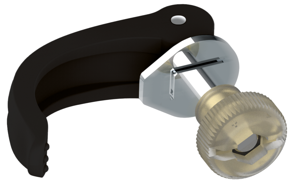 LEKI Speed Lock 1 Lever zamjenski dio, crna, 20|18 mm