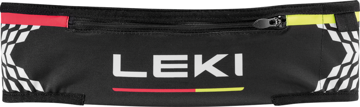 LEKI Pole belt remen za štapove, crno-bijeli