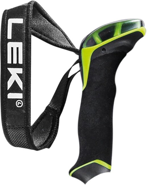 LEKI Aergo Air Foam ručka s neoprenskom petljom 18 mm, limeta/crna