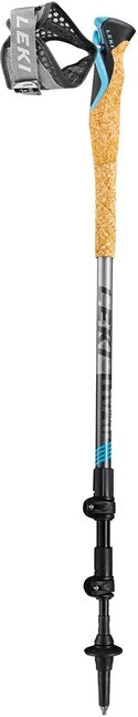 LEKI Cross Trail TA treking palice, tamni antracit-svijetli antracit-svjetloplava, 100 - 135 cm