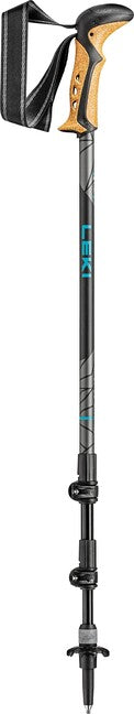 LEKI Khumbu Lite AS treking palice, crna-petrol-tamni antracit, 100 - 135 cm