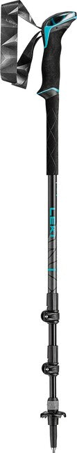 LEKI Makalu Lite AS treking palice, crna-tamni antracit-petrol, 100 - 135 cm