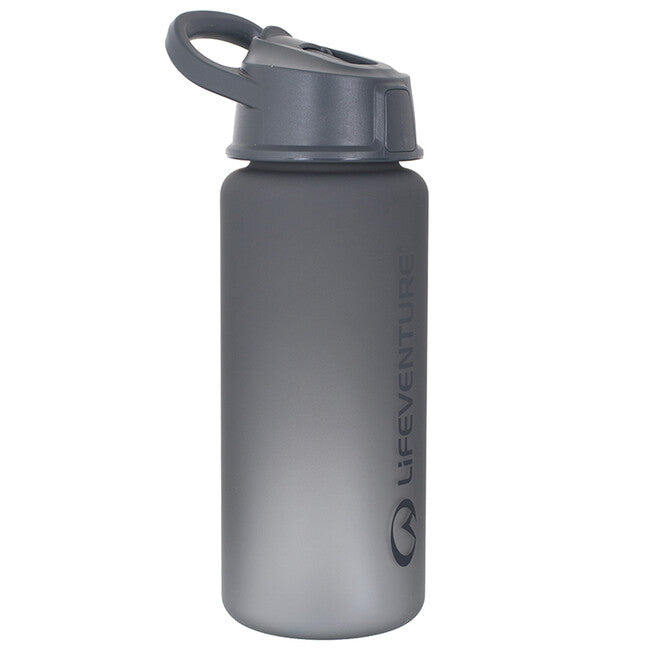 Lifeventure Flip-Top Water Bottle boca sa slamkom 750 ml, siva