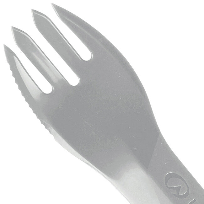 Lifeventure Ellipse Spork pribor plastični, svjetlosivi