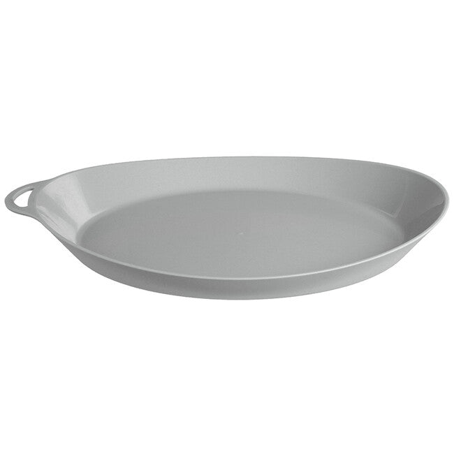 Lifeventure Ellipse Plate plastični tanjur, svjetlosivi