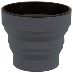 Lifeventure Ellipse Flexi Mug sklopiva silikonska šalica 350 ml, grafit