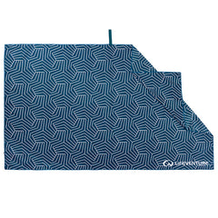 Lifeventure Printed SoftFibre Trek Towel giant ručnik, mornarički plav