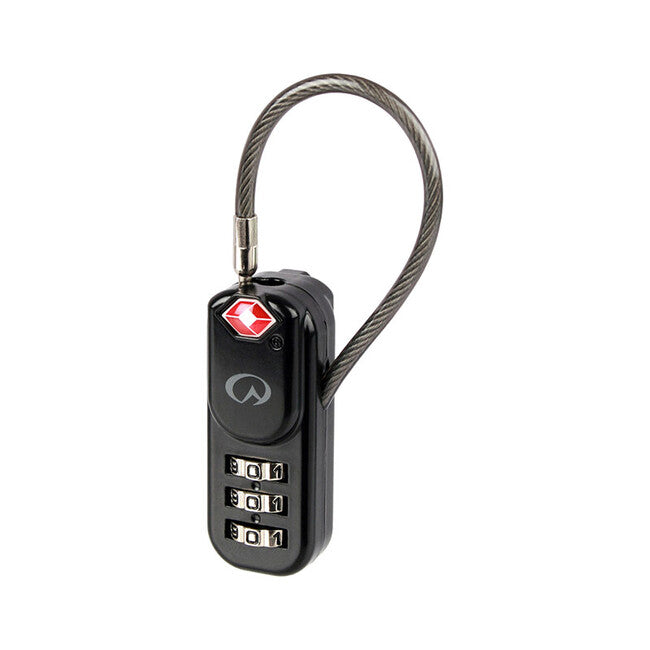 Lifeventure TSA Zipper Lock viseći lokot s kabelom