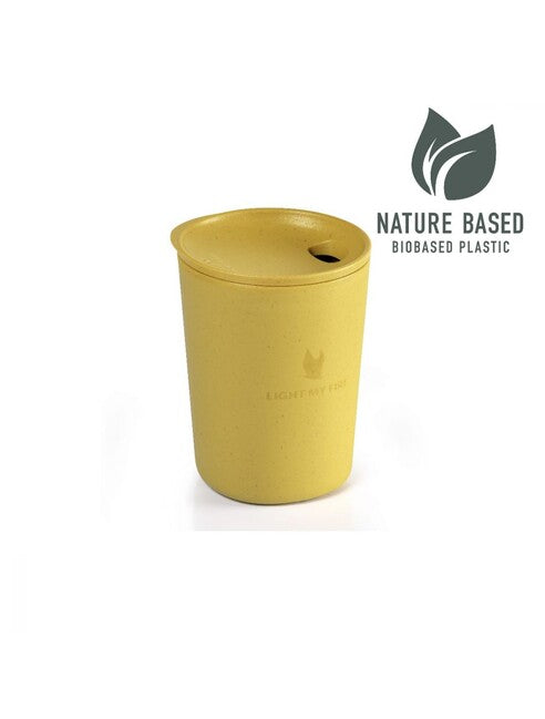 LIGHT MY FIRE MyCup'n Lid čaša, žuta
