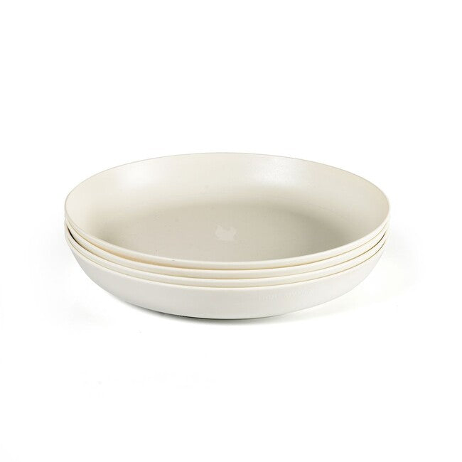 LIGHT MY FIRE RamenPlate set BIO plastičnih tanjura 4kom, kremast