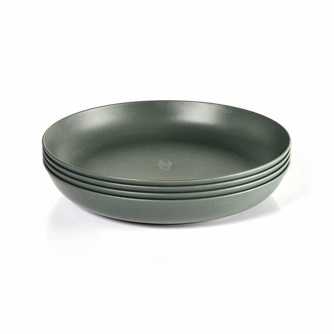 LIGHT MY FIRE RamenPlate set BIO plastičnih tanjura 4kom, zelen