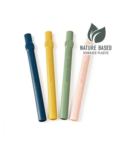 LIGHT MY FIRE ReStraw set slamki, 4 kom