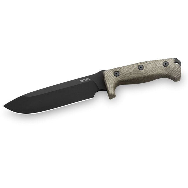 Lionsteel M7B CVG bodež za avanturiste s crnom oštricom