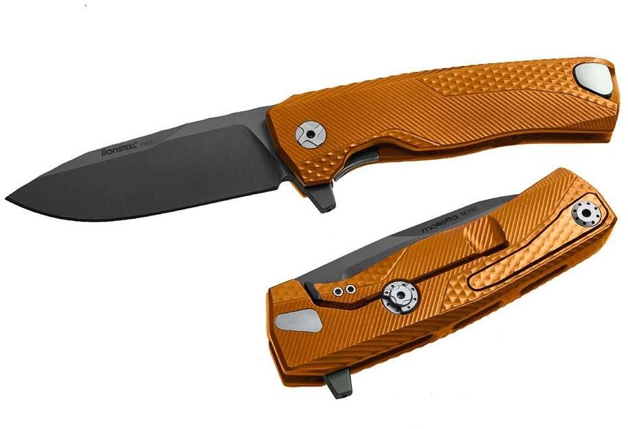 Lionsteel ROK A OB luksuzni džepni nož s ručkom od masivnog aluminija