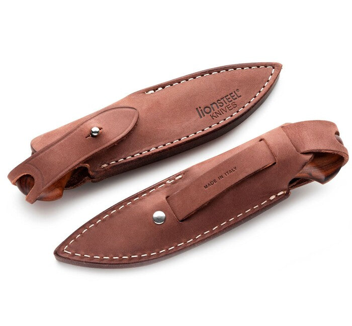 Lionsteel WILLY WL1 nož s fiksnom oštricom i ručkom od drva santos