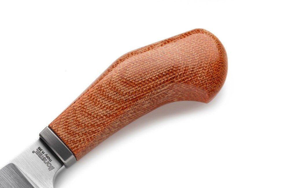 Lionsteel WILLY WL1 nož s fiksnom oštricom s ručkom od micarte CVN