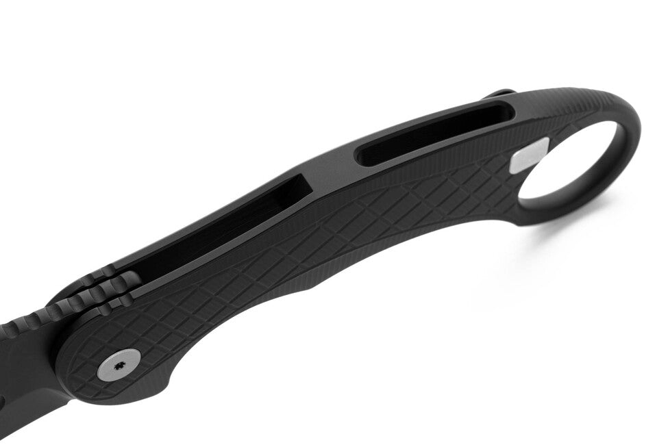 Lionsteel L.E. ONE 1 A BB nož tipa KARAMBIT Black/Chemical Black, razvijen u suradnji s Emerson Design