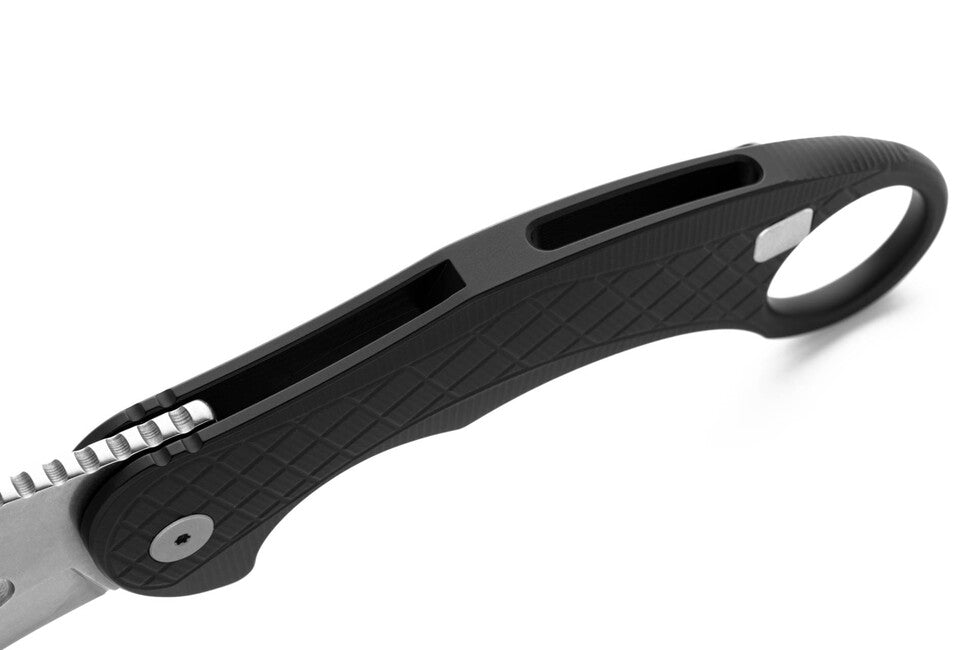 Lionsteel L.E. ONE 1 A BS nož tipa KARAMBIT Black/stone washed razvijen u suradnji Emerson Design
