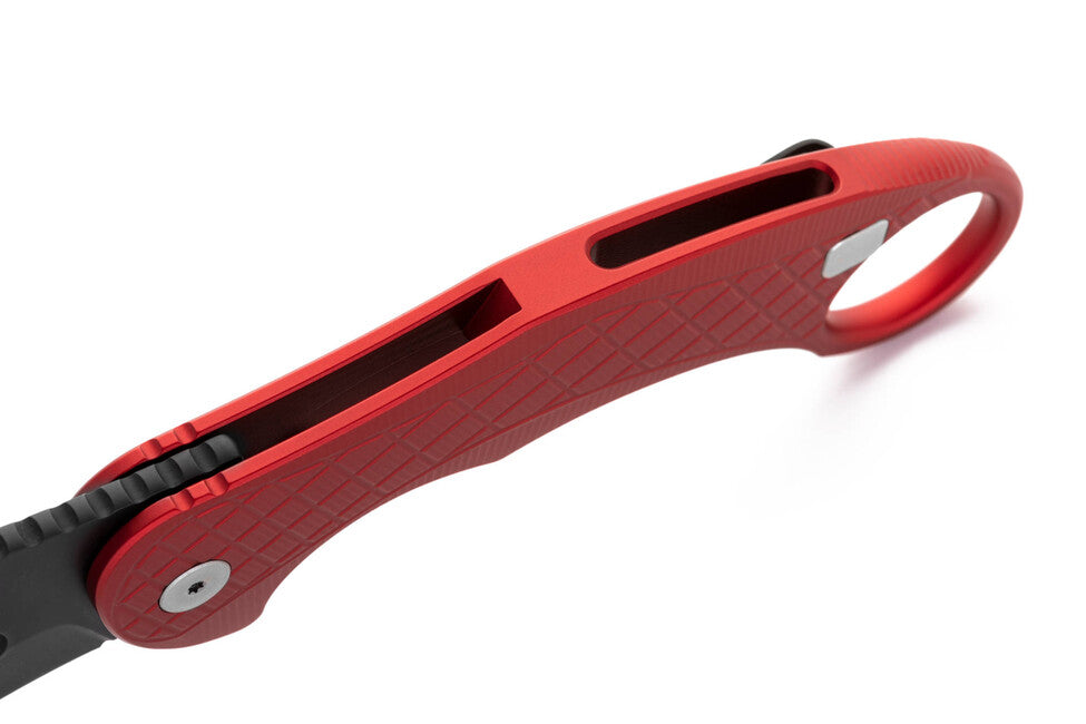 Lionsteel L.E. ONE 1 A RB nož tipa KARAMBIT razvijen u suradnji s Emerson Design, Red/Chemical Black