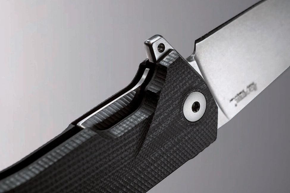 Lionsteel KUR džepni nož s oštricom Sleipner BK, vrlo robustan, crn