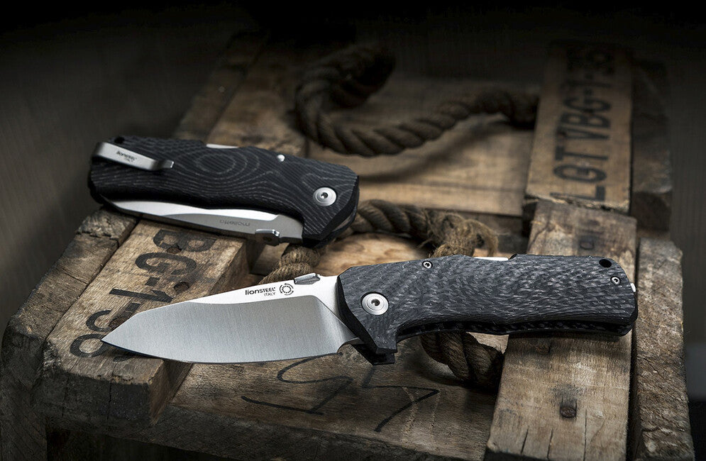 Lionsteel TM1 CS vrlo robustan džepni nož s oštricom od čelika Sleipner