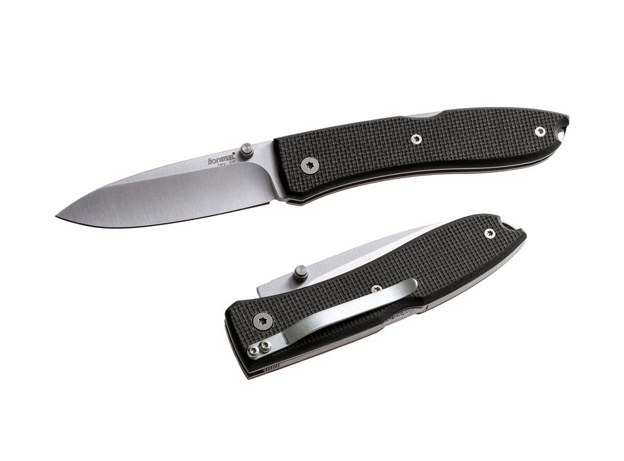 Lionsteel Opera 8800 BK džepni nož s ručkom od materijala G10 USA
