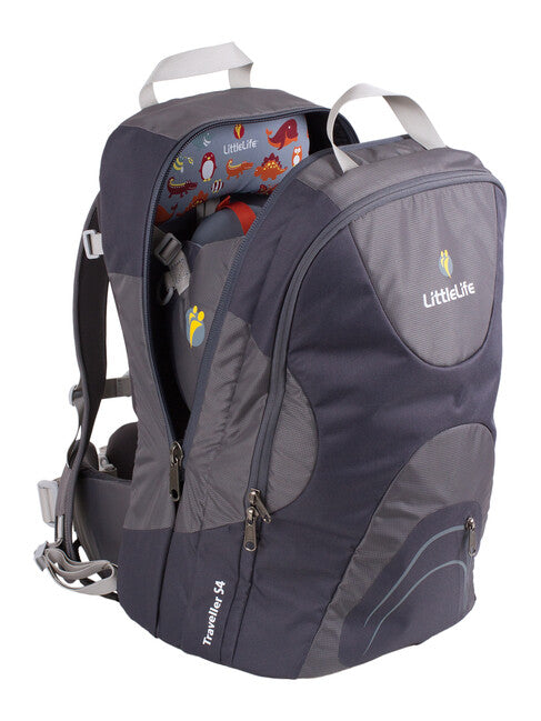 LittleLife Traveller S4 nosač djece, sivi