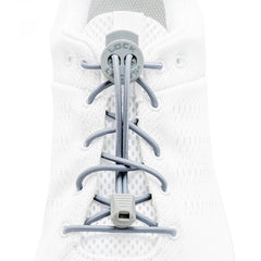 Lock Laces vezice za cipele, gray solid