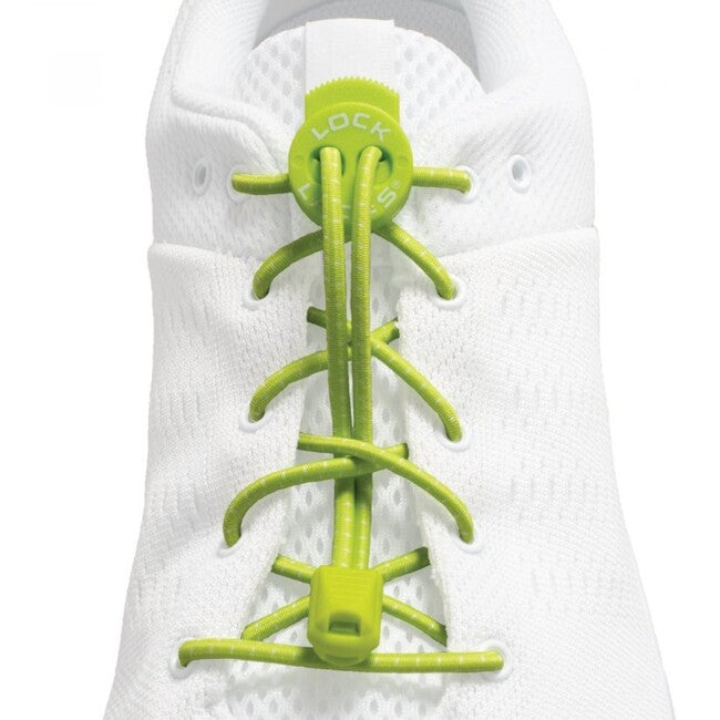 Lock Laces vezice za cipele, sour green apple
