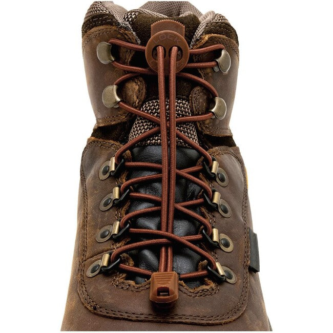 Lock Laces vezice za trekingske cipele, tamnosmeđe