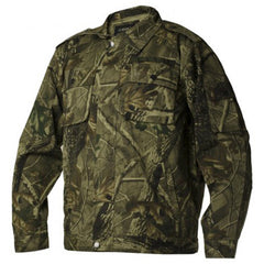 Loshan Leafy Real tree poljska bluza, tamna