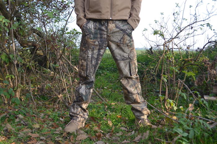 Loshan MXD hlače Real tree, tamne
