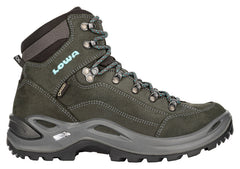 LOWA Renegade GTX Mid Ls ženska obuća za trekking, asphalt/turquoise