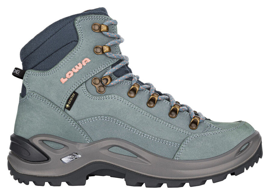 LOWA Renegade GTX Mid Ls ženska obuća za trekking, iceblue/salmon