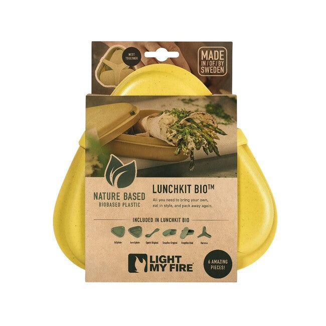 LIGHT MY FIRE LunchKit BIO set za ručak, zelen