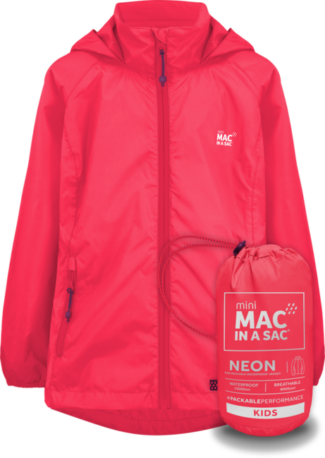 Mac in a Sac Origin 2 Kids nepromočiva jakna dječja, watermelon