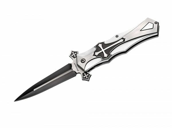 BÖKER® Magnum Crusader džepni nož 10 cm, crni, aluminij