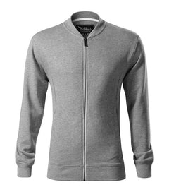 Malfini Bomber pulover 320g/m2, siv