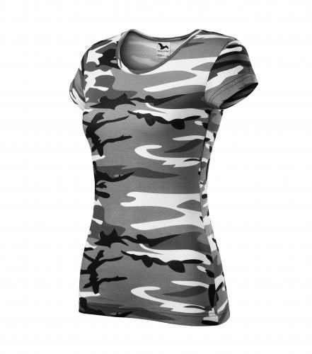 Malfini Camouflage majica 150g/m2, grey