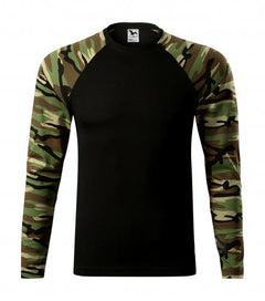 Malfini Camouflage majica 160g/m2, brown