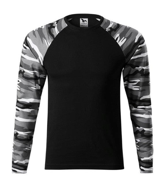 Malfini Camouflage majica 160g/m2, grey
