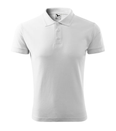 Malfini Pique muška polo majica Polo, bijela