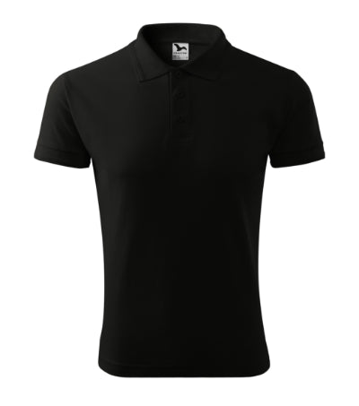 Malfini Pique muška polo majica Polo, crna