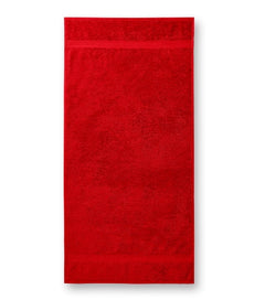 Malfini Terry Bath pamučni ručnik za kupanje, crveni, 70x140cm