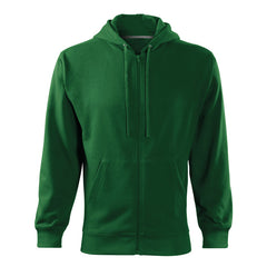 Malfini Trendy Zipper muški pulover 300g/m2, zeleni